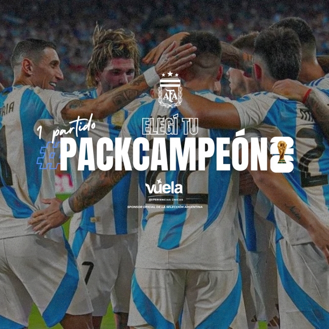 PACK CAMPEN - Mundial 2026 (Terrestre)