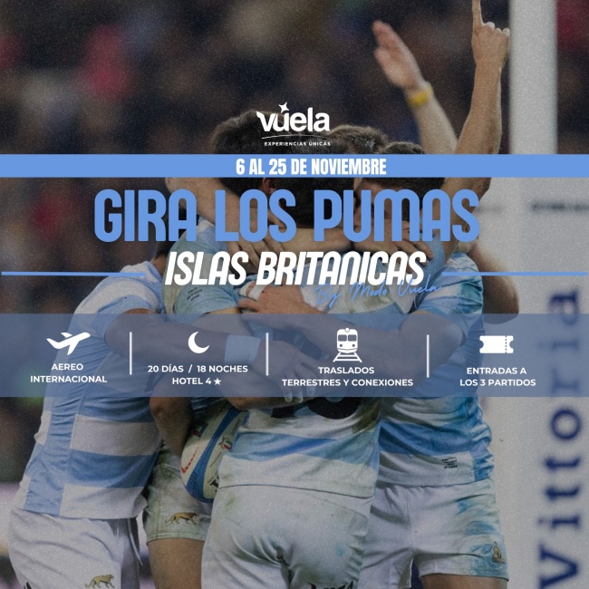 Gira Britnica Los Pumas
