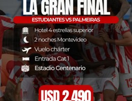 Estudiantes Finalista de Copa Libertadores